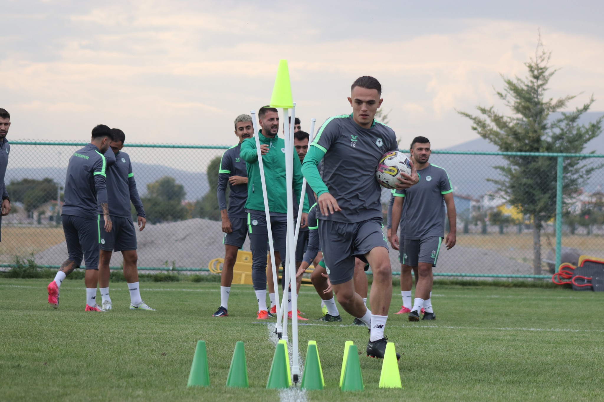 1922 Konyaspor BC Group Ağrı 1970 Spor maçı hazırlıklarını tamamladı