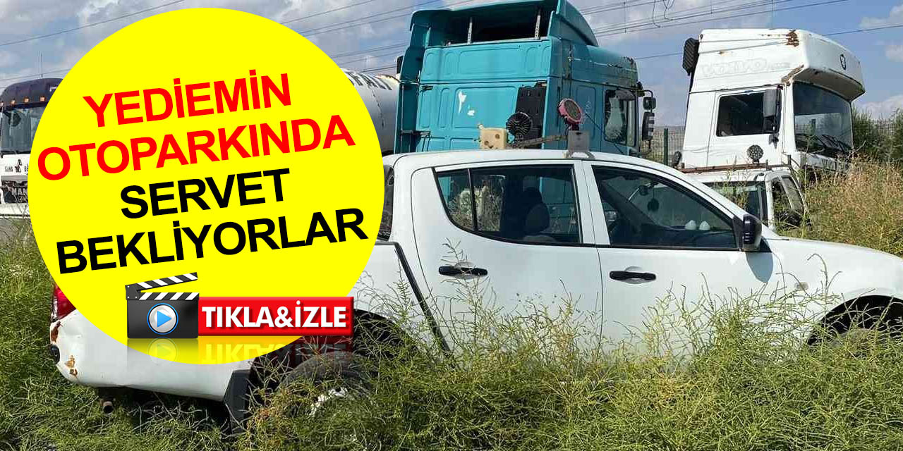 Yediemin otoparkında servet yatıyor! Lüks araçlar çürümeye yüz tuttu