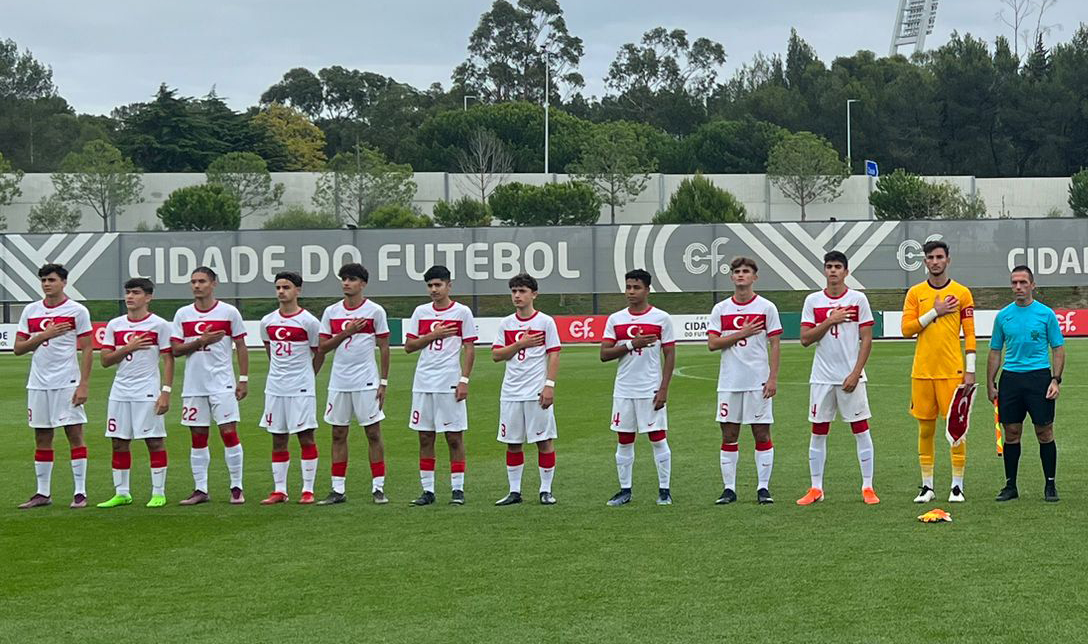U16 Milli Takımımız, Portekiz'e 2-1 yenildi