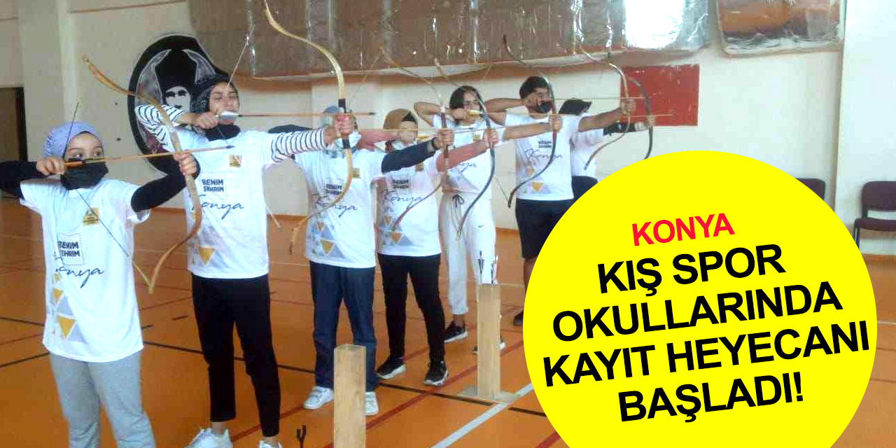 Konya'da Kış Spor Okulları için kayıt heyecanı başladı! İşte tüm detaylar.. TIKLA BAŞVUR