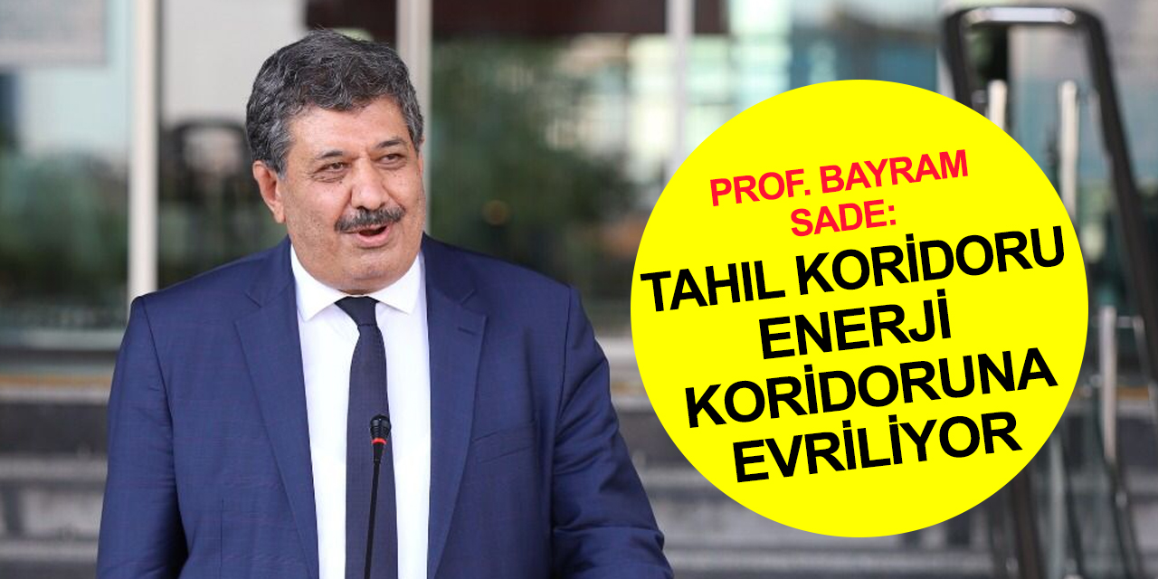 Ulusal Hububat Konseyi Üyesi Prof. Bayram Sade'den Tahıl Koridoru'nun seyri ve gelecek beklentileri açıklaması