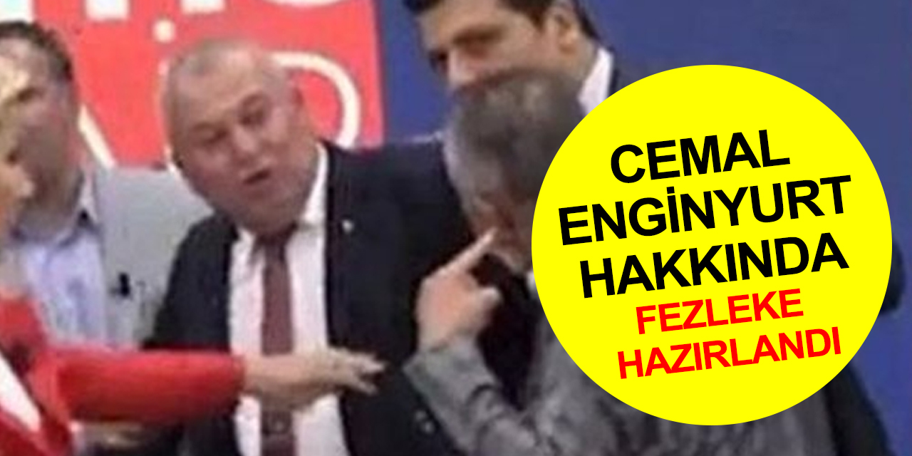 Ordu Milletvekili Cemal Enginyurt hakkında fezleke Adalet Bakanlığına gönderildi