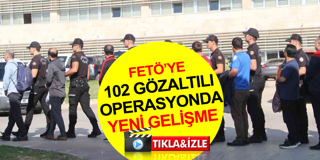 Antalya merkezli Konya dahil 10 ilde düzenlenen FETÖ operasyonunda yeni gelişme! 102 gözaltıdan 1'i direkt serbest