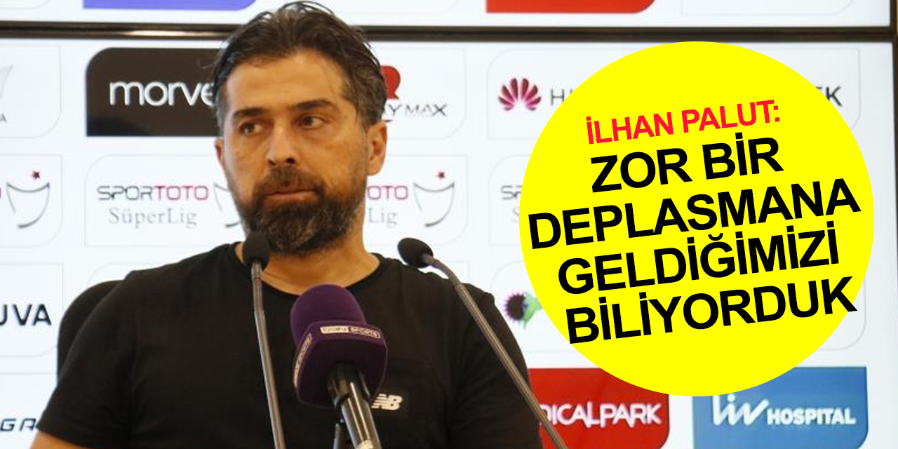 Konyaspor Teknik Direktörü İlhan Palut: 1 puanı kazanç olarak görüyorum