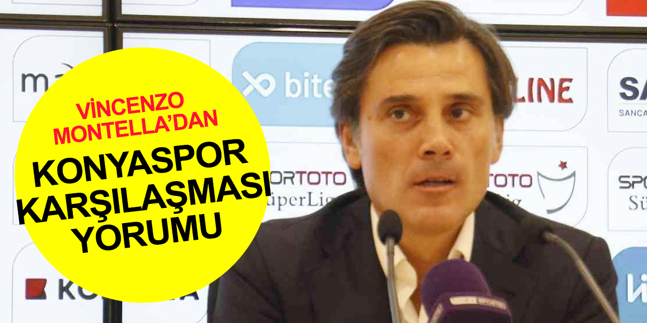 Adana Demirspor Teknik Direktörü Montella'dan Konyaspor maçı açıklaması: İnanılmaz!..
