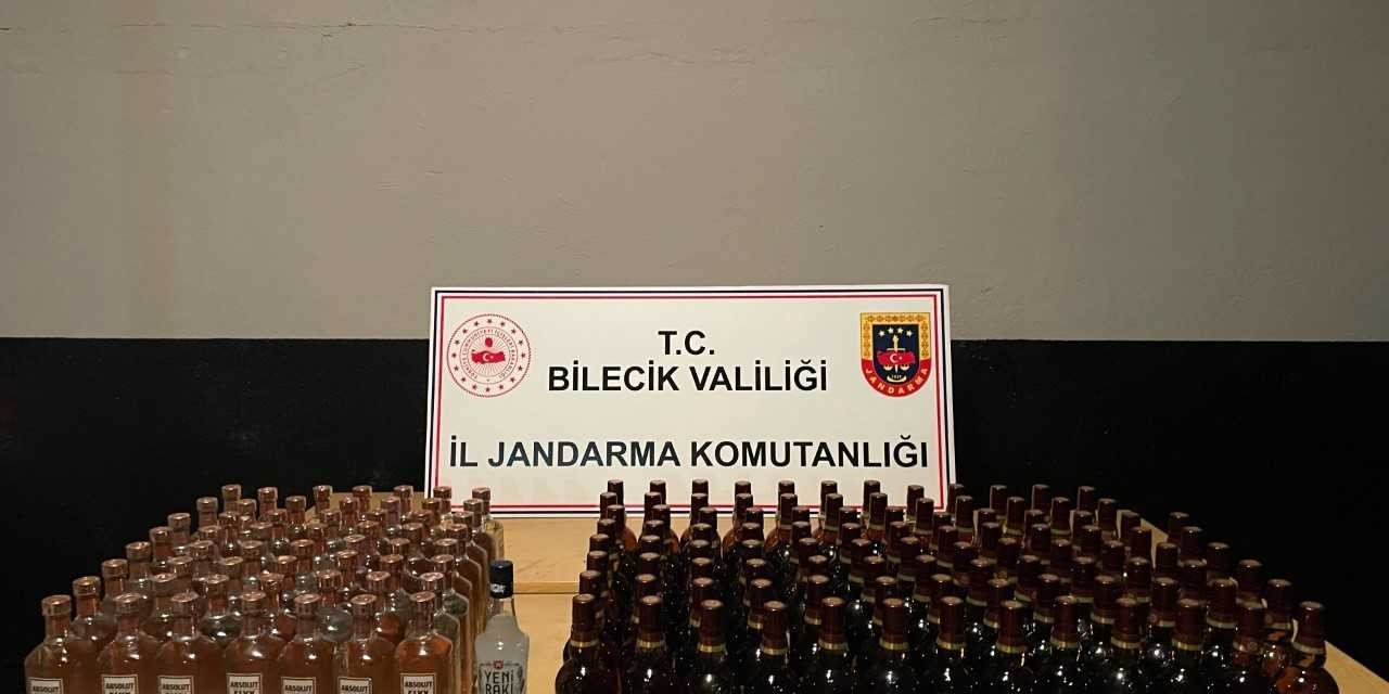 Yeni yıl öncesi kaçak içki operasyonu