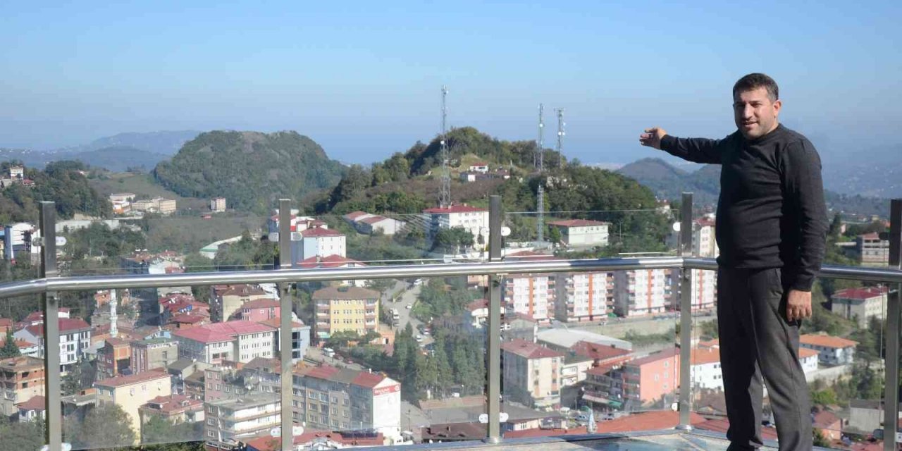 Ordu’nun ilk seyir terası açılıyor