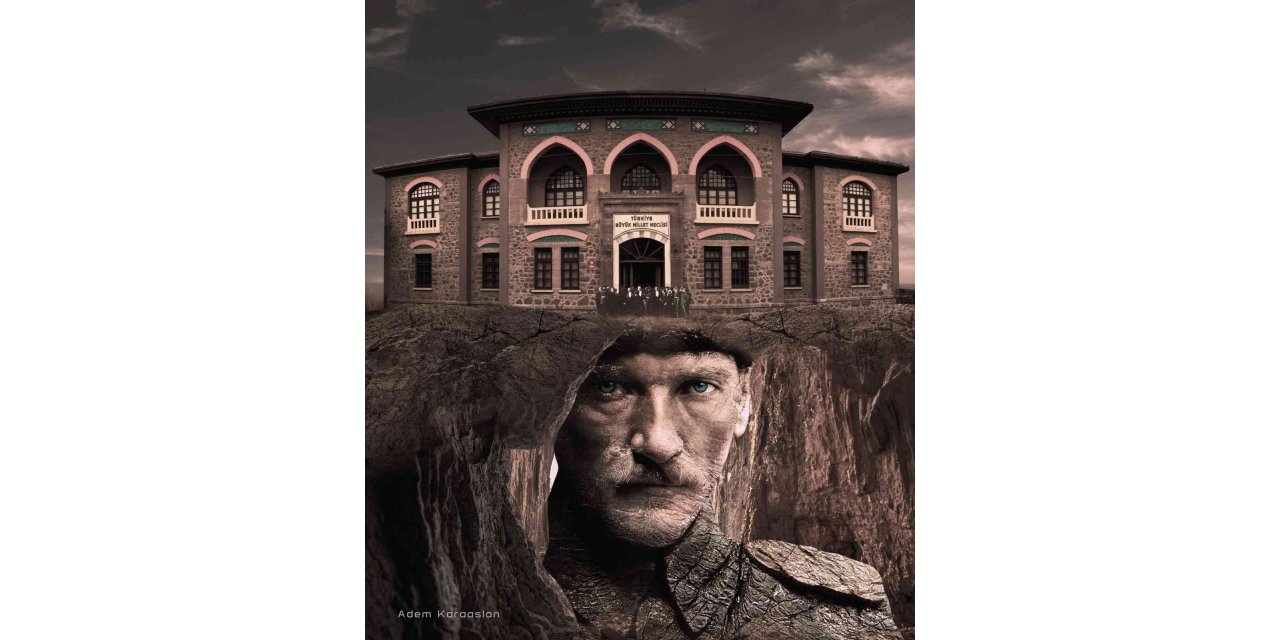 Grafik Sanatçısı Adem Karaaslan’ın ‘Cumhuriyet’ çalışması beğeni topladı