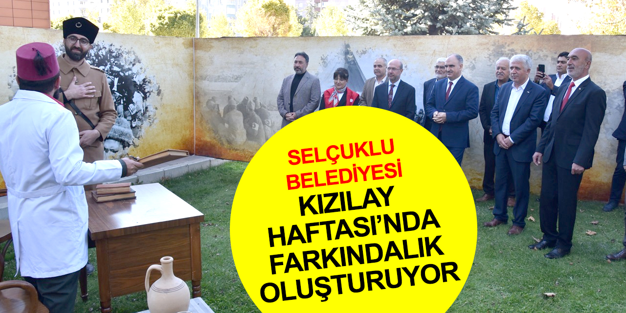 Konya haber! Selçuklu Belediyesi'nden Kızılay Haftası’nda 'Kanımızda Vefa Var' kan bağışı etkinliği