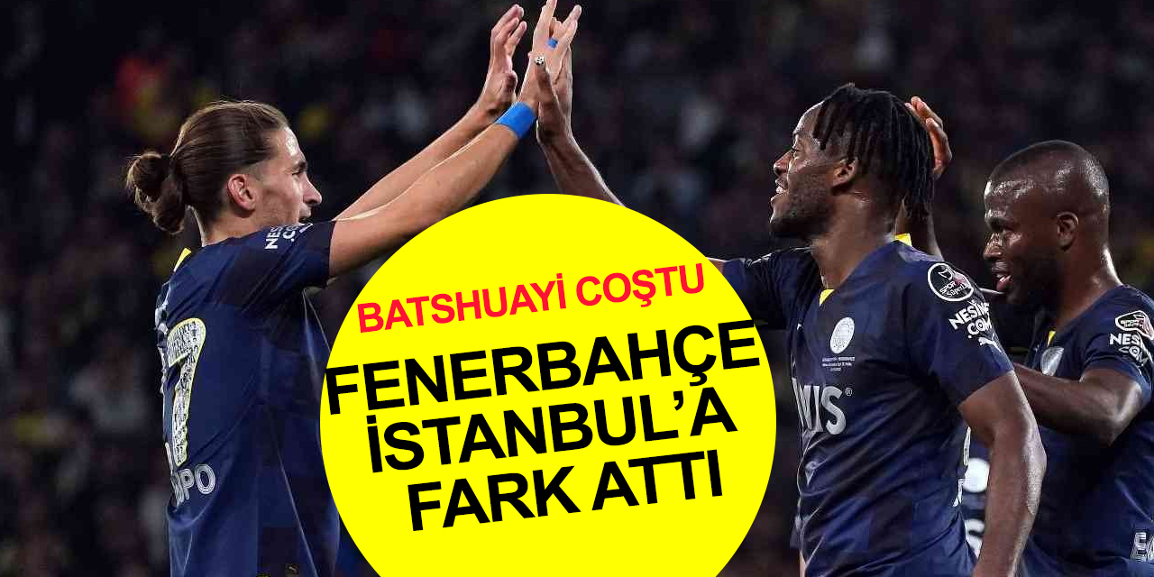 Fenerbahçe İstanbulspor'a fark attı! 2 - 5