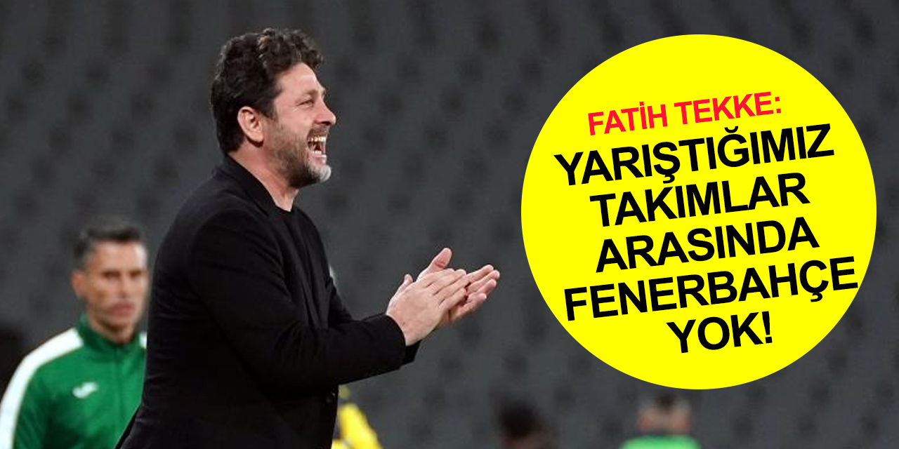 İstanbulspor Teknik Direktörü Fatih Tekke: Hata yaptığınız zaman cezalandırırsınız ama 5 hata 5 gol
