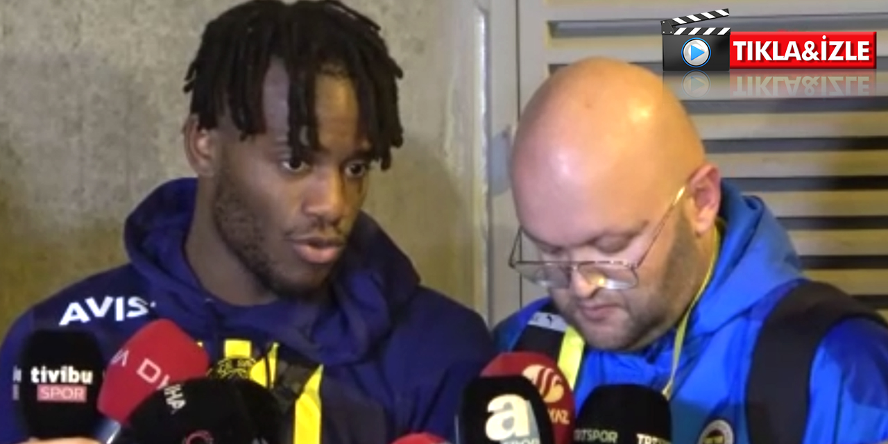 Fenerbahçe'nin golcüsü Michy Batshuayi: Jorge Jesus’u bir polis olarak görüyorum