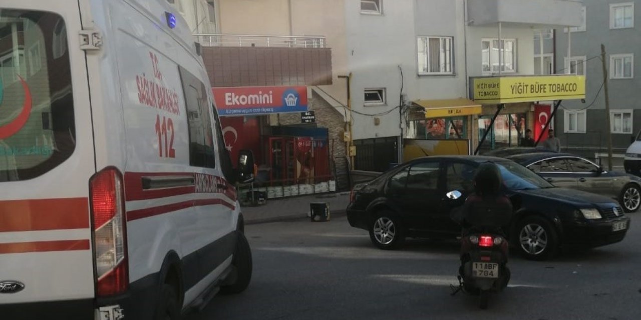 Bilecik’te otomobil ile motosiklet çarpıştı, 1 kişi yaralandı