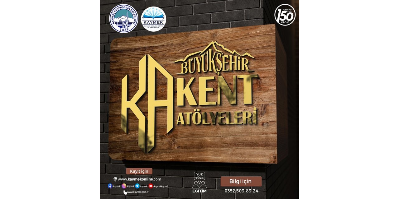 Prestijli Kent Atölyesi Kayıtları Devam Ediyor