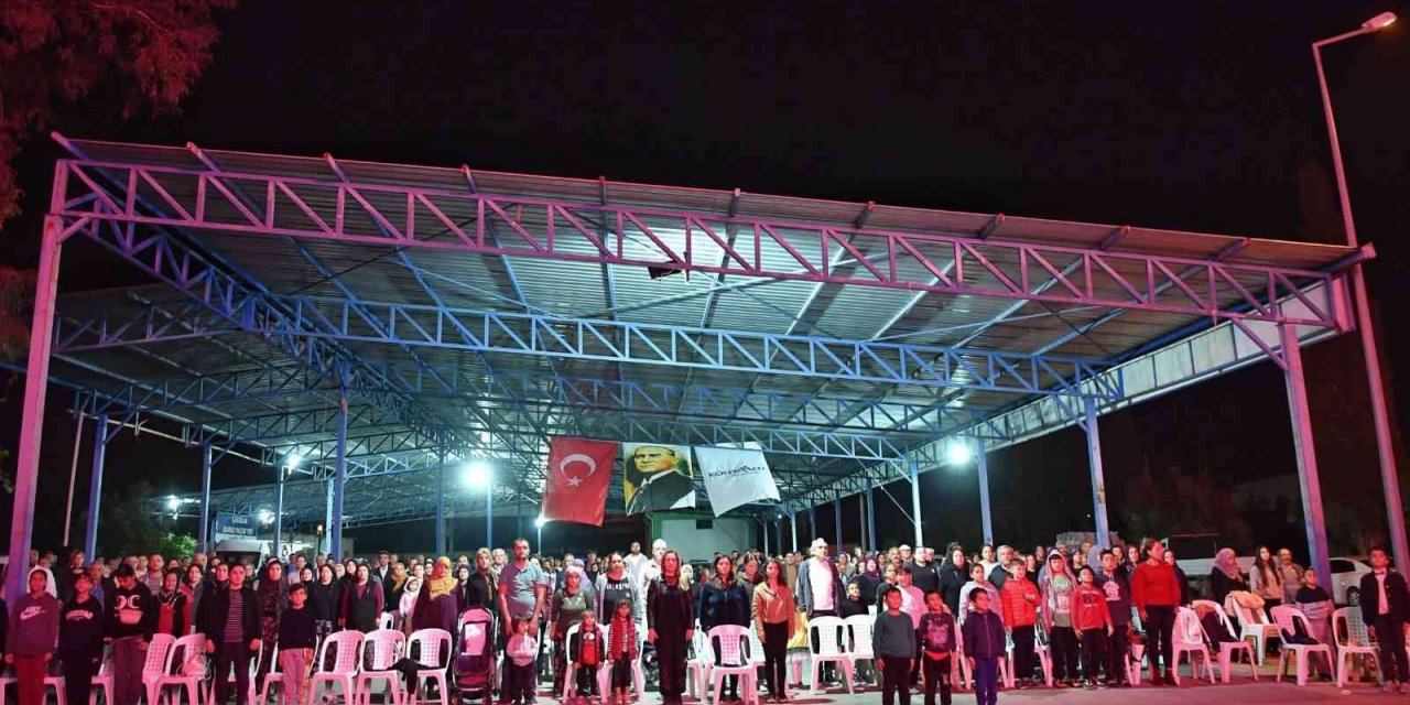 Çakırlar Mahallesi’nde sinema keyfi