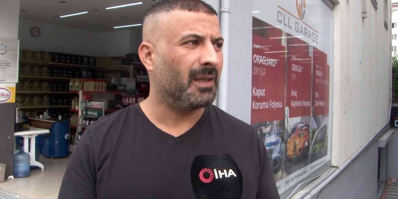 Oto servisi hırsızlarından 12 dakikada 300 binlik vurgun