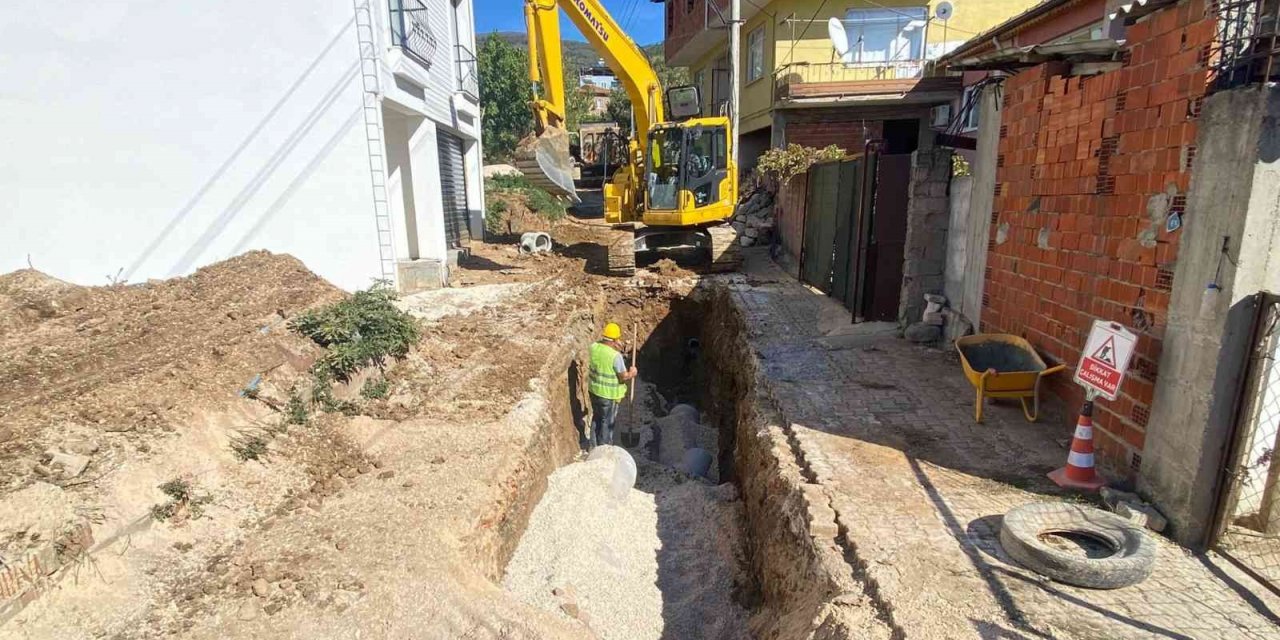 Orhangazi’de altyapı atağı