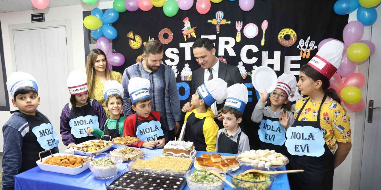 Özel gereksinimli çocuklar masterchef etkinliği ile hünerlerini sergiledi