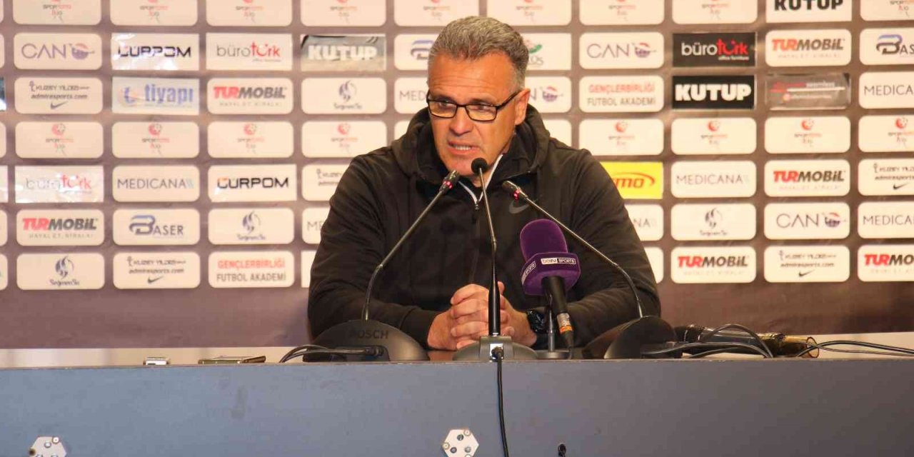 Taşkın Aksoy: “Gençlerbirliği’nin düşmemesi için kenetlenmesi lazım”