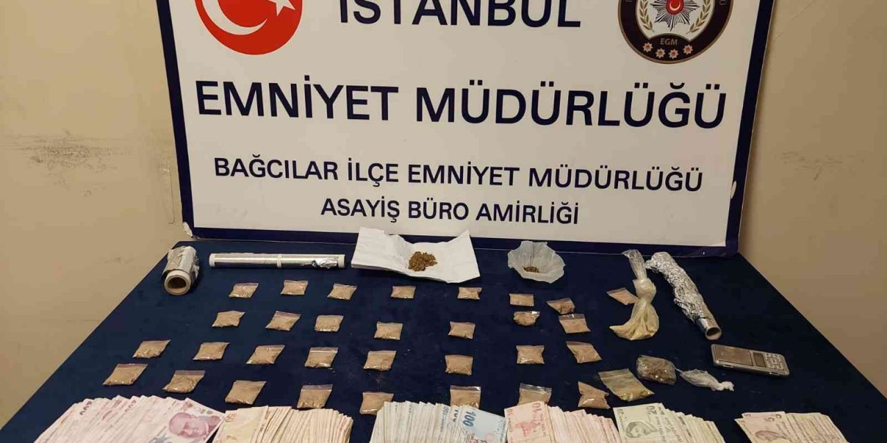Bağcılar’da uyuşturucu operasyonu: 3 kadın  6 şüpheli gözaltına alındı