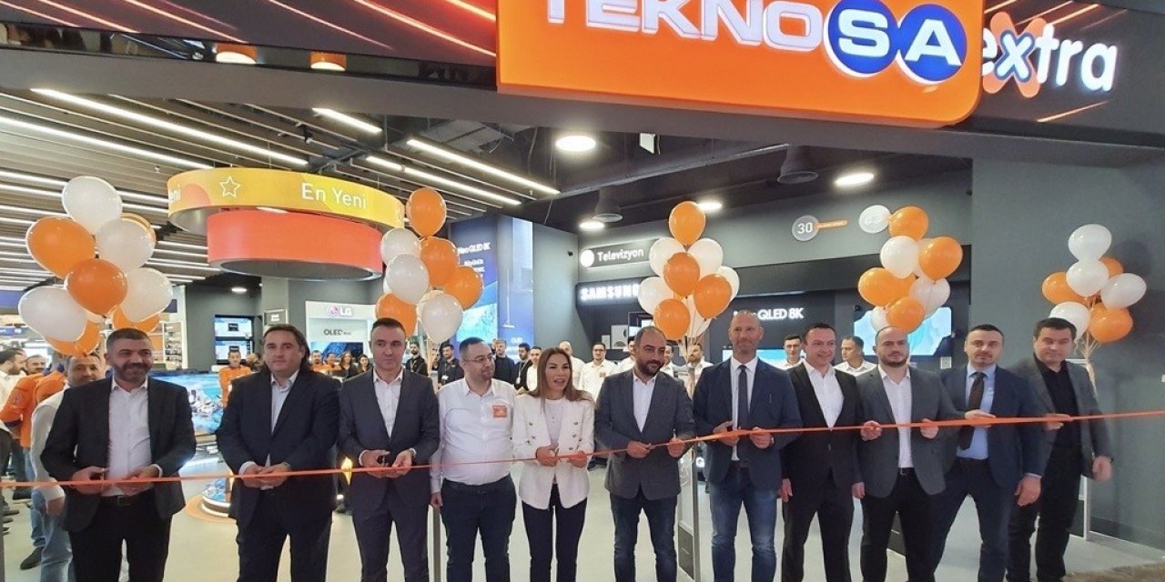 Teknosa Ankara’da yeni konsept mağazasını açtı