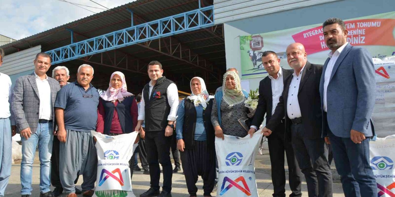 Mersin’de hayvancılığa destek sürüyor