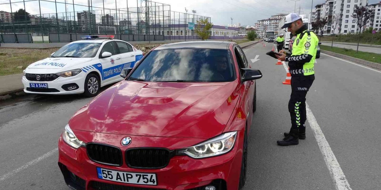Ordu’da emniyetten kurallara uymayan sürücülere sıkı denetim