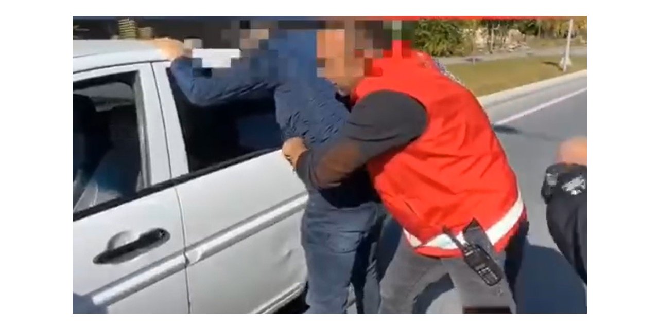 Ekipler şüphelendikleri aracı takip etti, uyuşturucu madde ele geçirdi