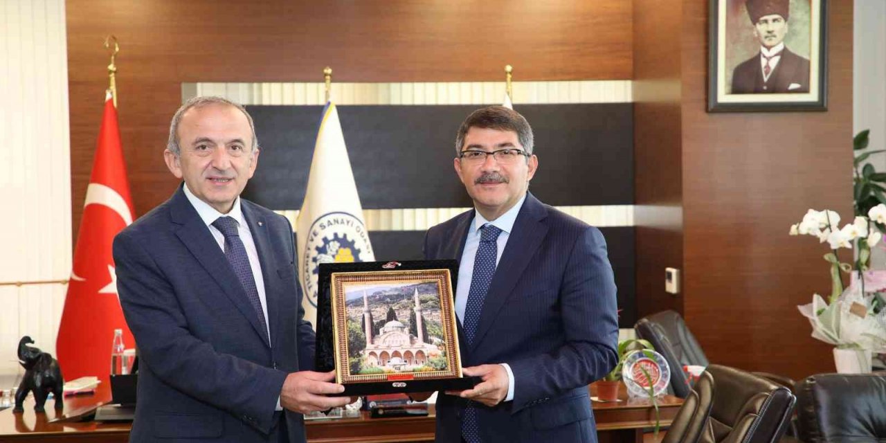 Başkan Çelik’ten Manisa TSO’nun yeni yönetimine tebrik