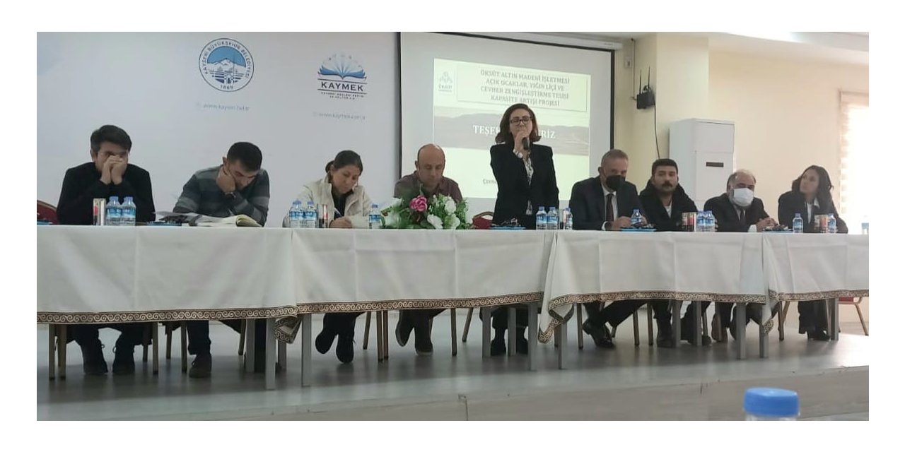 Çevre Bakanlığı’ndan Öksüt Maden İle İlgili ÇED Toplantısı