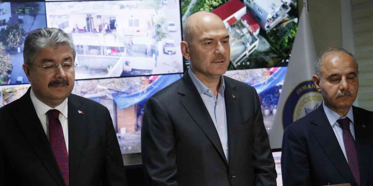 Bakan Soylu açıkladı... Osmaniye’de "Kökünü Kurutma Operasyonu": 130 gözaltı
