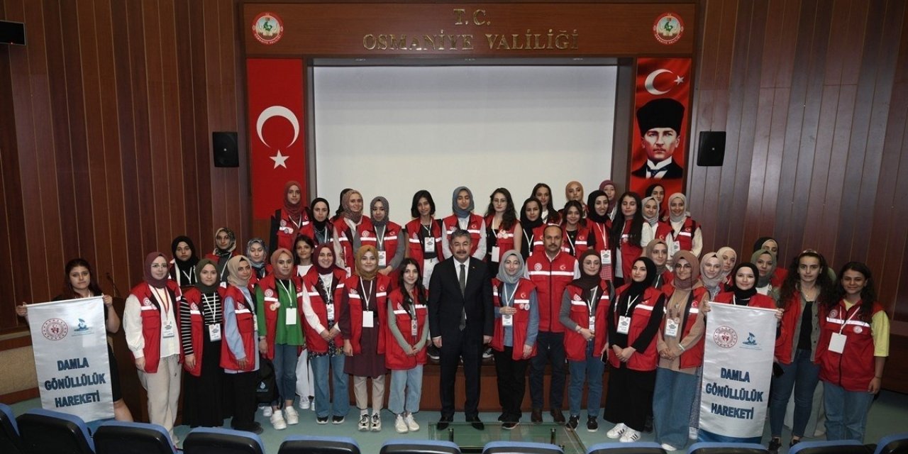 Vali Yılmaz’dan gönüllü gençlere: "Küçüklerinize örnek olacaksınız"