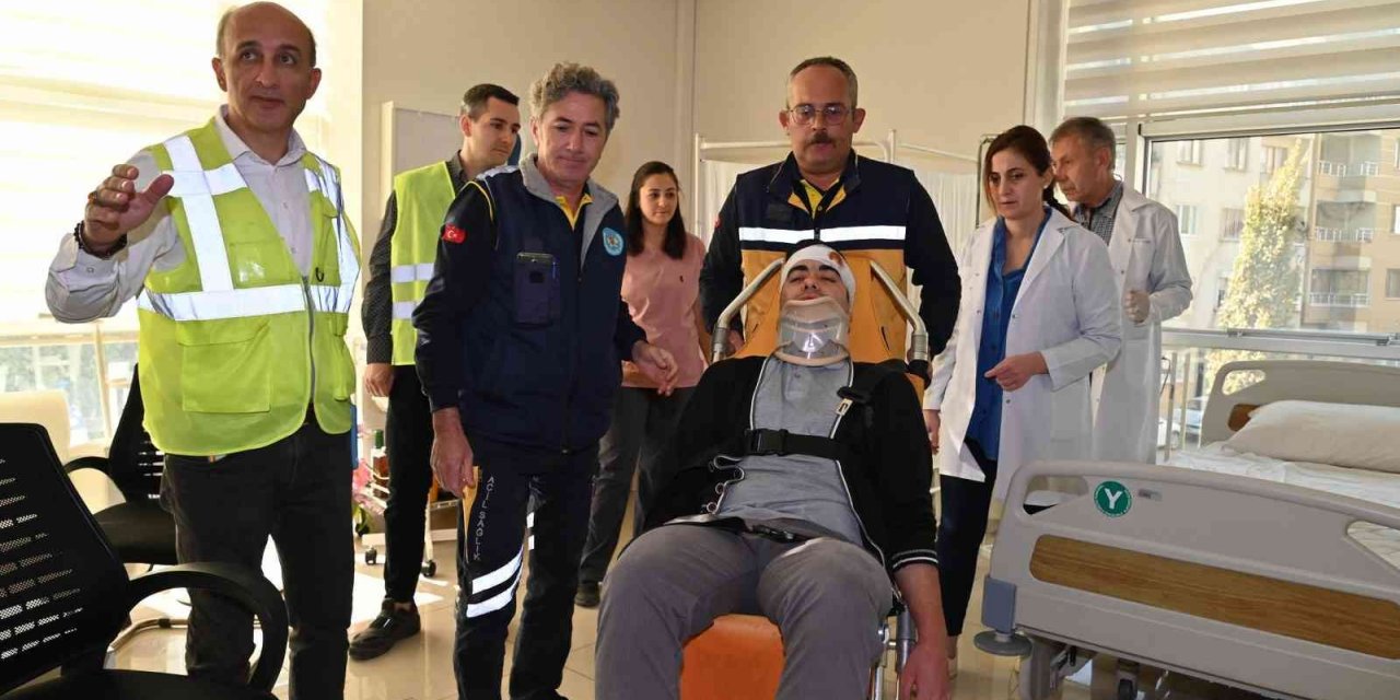 MASKİ’de yangın tatbikatı yapıldı