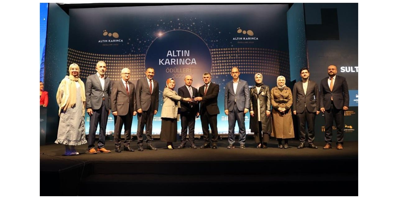 Sultanbeyli Belediyesi projelerine Altın Karınca ödülü
