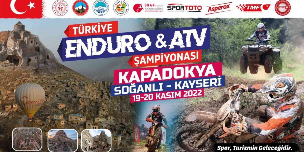 Soğanlı Vadisi’nde Türkiye Enduro ve ATV Şampiyonası yapılacak