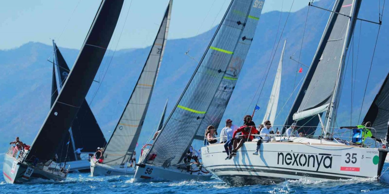 Yelkenliler, Marmaris International Race Week’te kıyasıya yarıştı