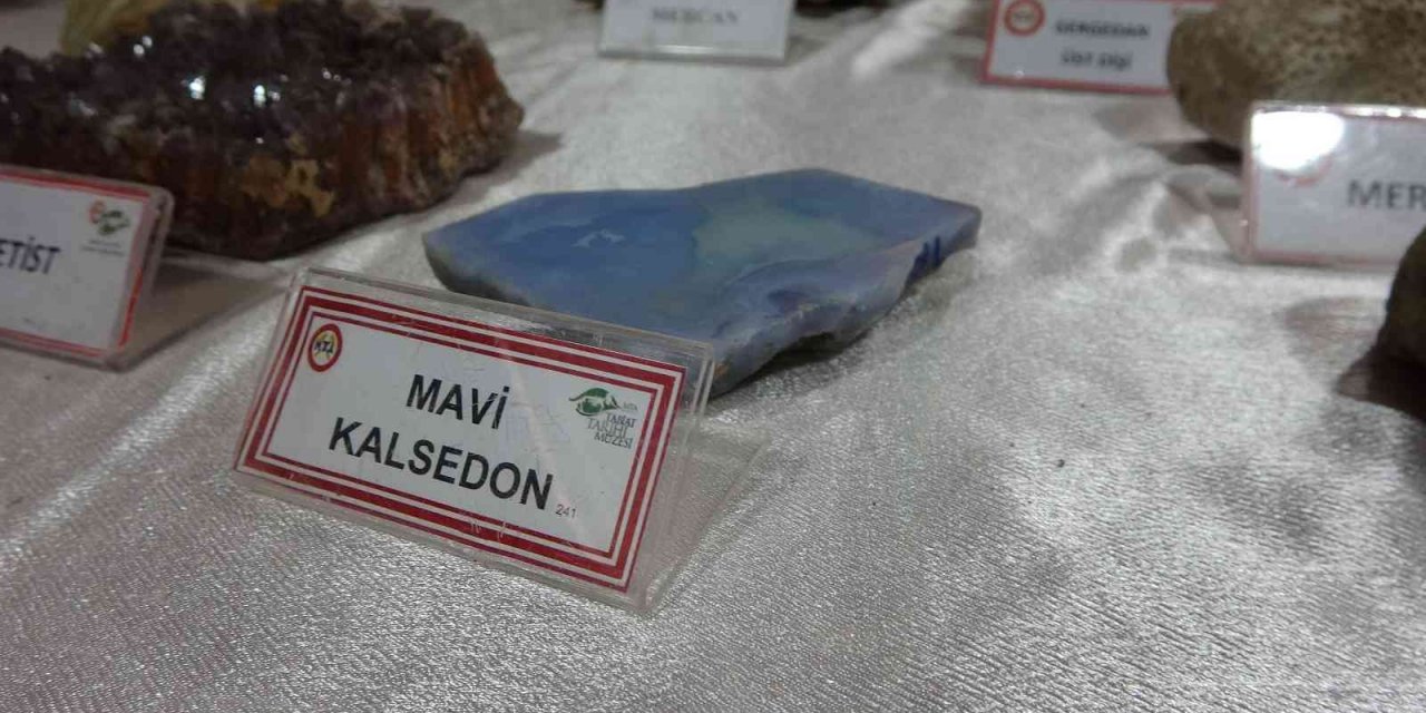 Öğrencilere madenler anlatıldı