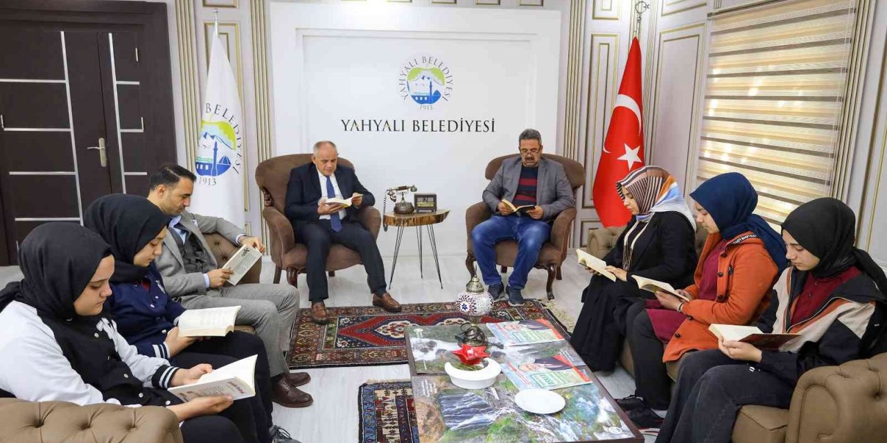 Yahyalı’da okuma projesine yoğun ilgi