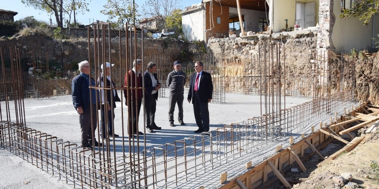 Kaymakam Gürdal, köylerde incelemelerde bulundu