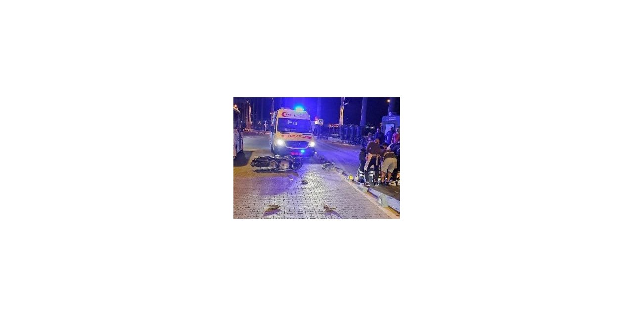 Marmaris’te motosiklet kazasında zabıta komiseri yaralandı