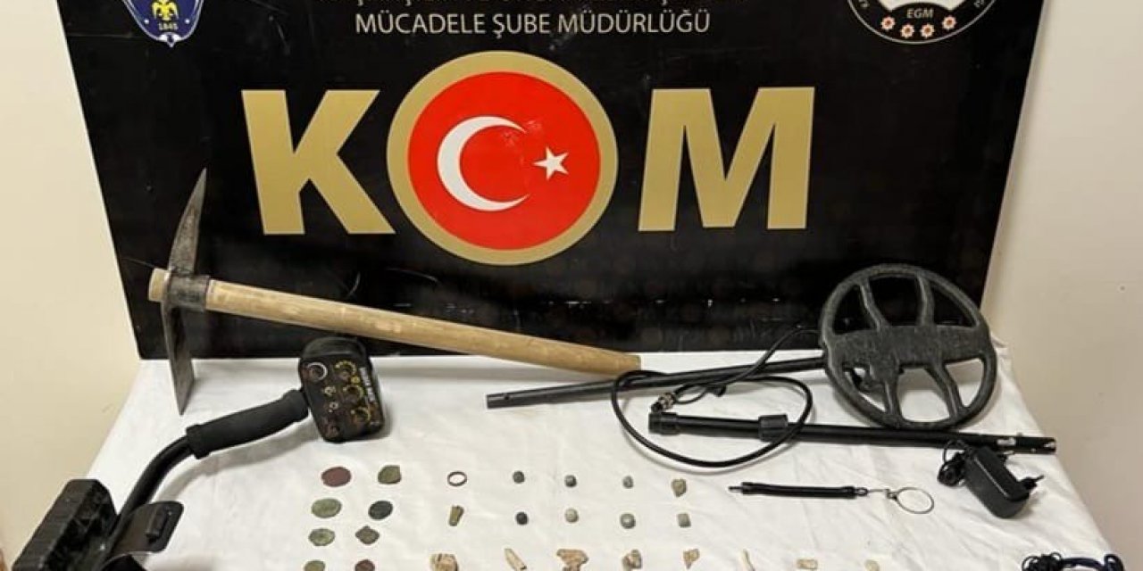 Çanakkale’de tarihi eser kaçakçılığı operasyonu