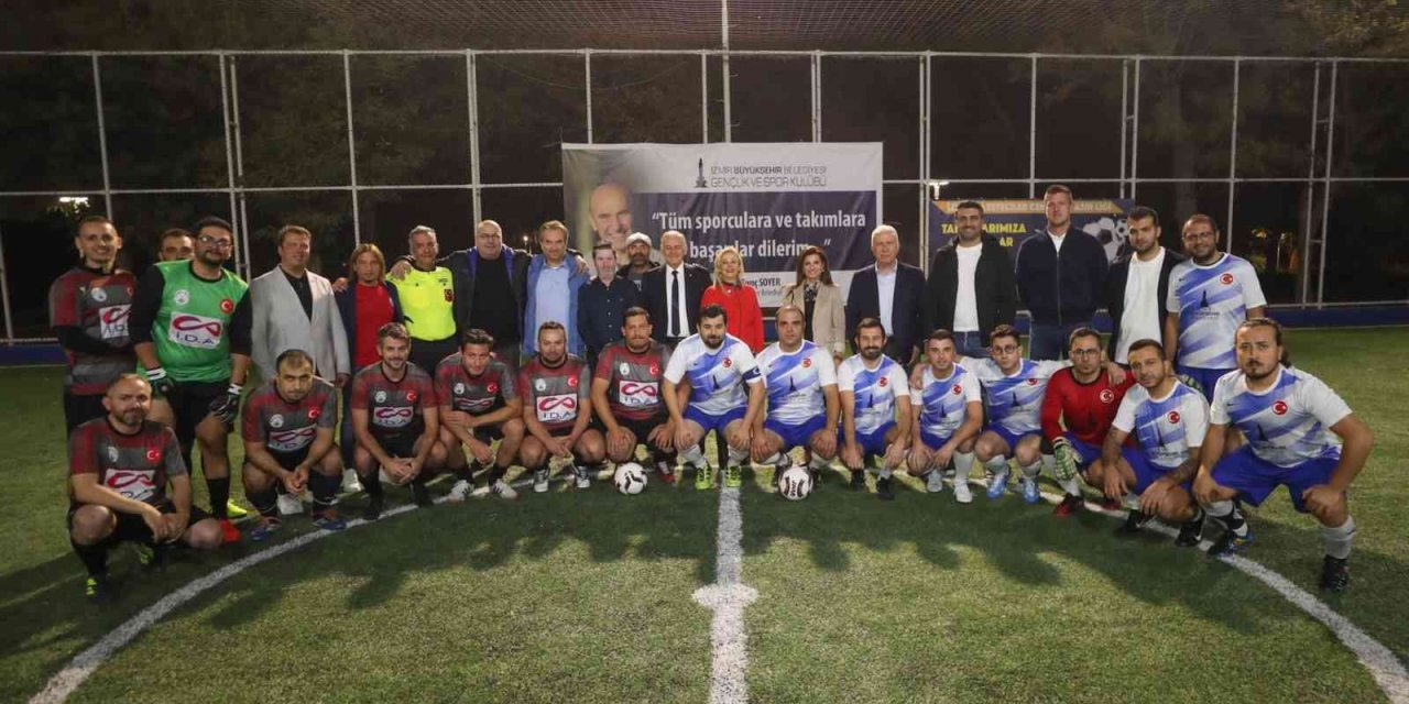 Basın Liginde ilk vuruş yapıldı