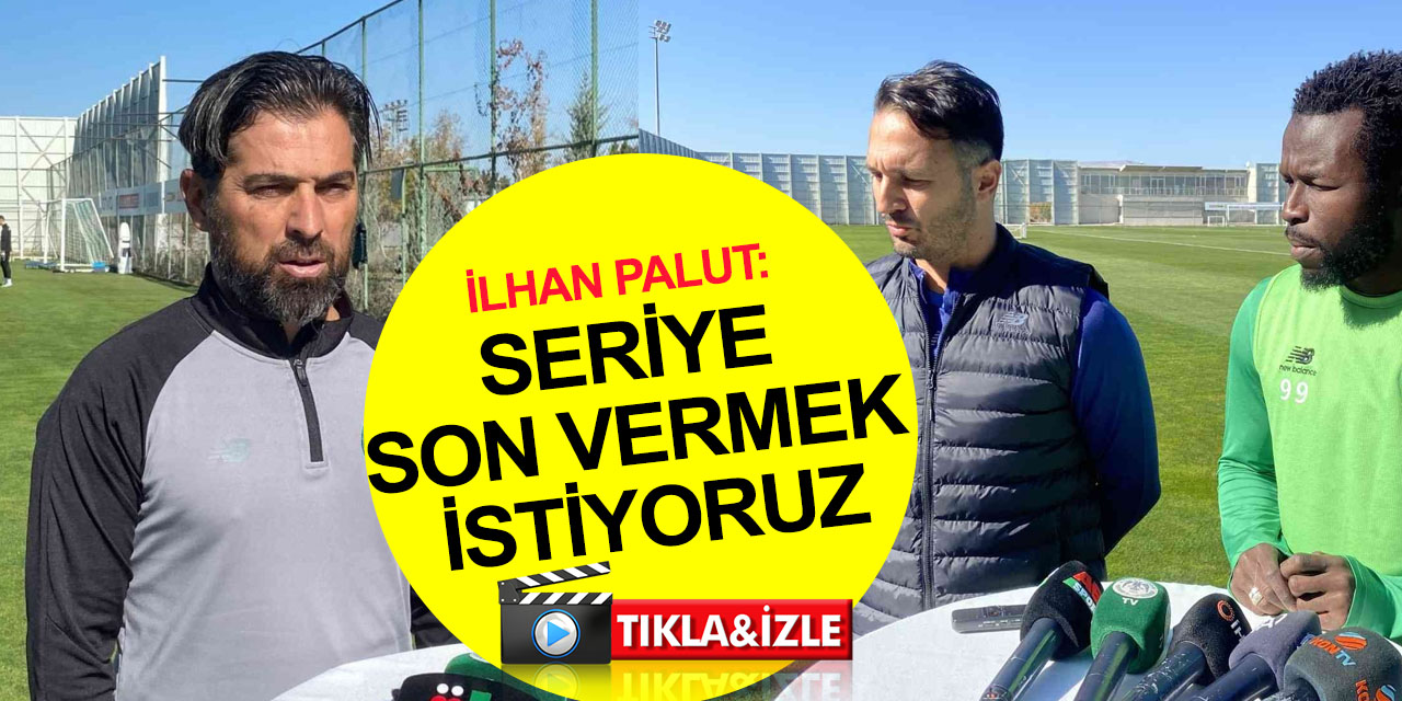 Konyaspor Teknik Direktörü İlhan Palut: Trabzonspor maçı zor ama, bir fırsat!