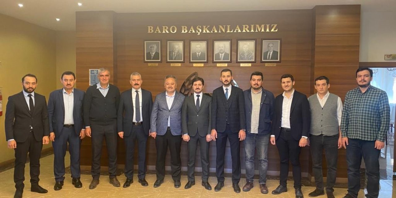 AK Parti’den Karabük Baro Başkanı Köklü’ye ziyaret
