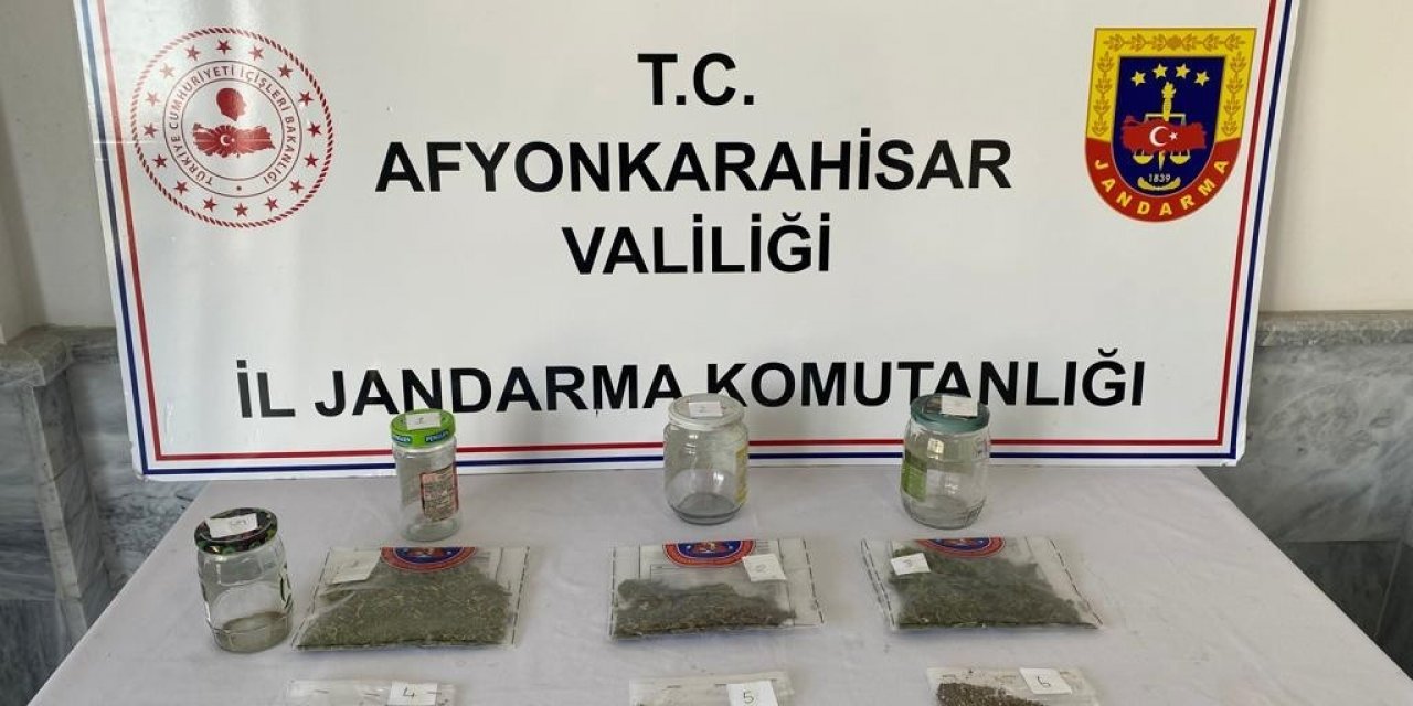Jandarma içilmeye hazır esrar ele geçirdi