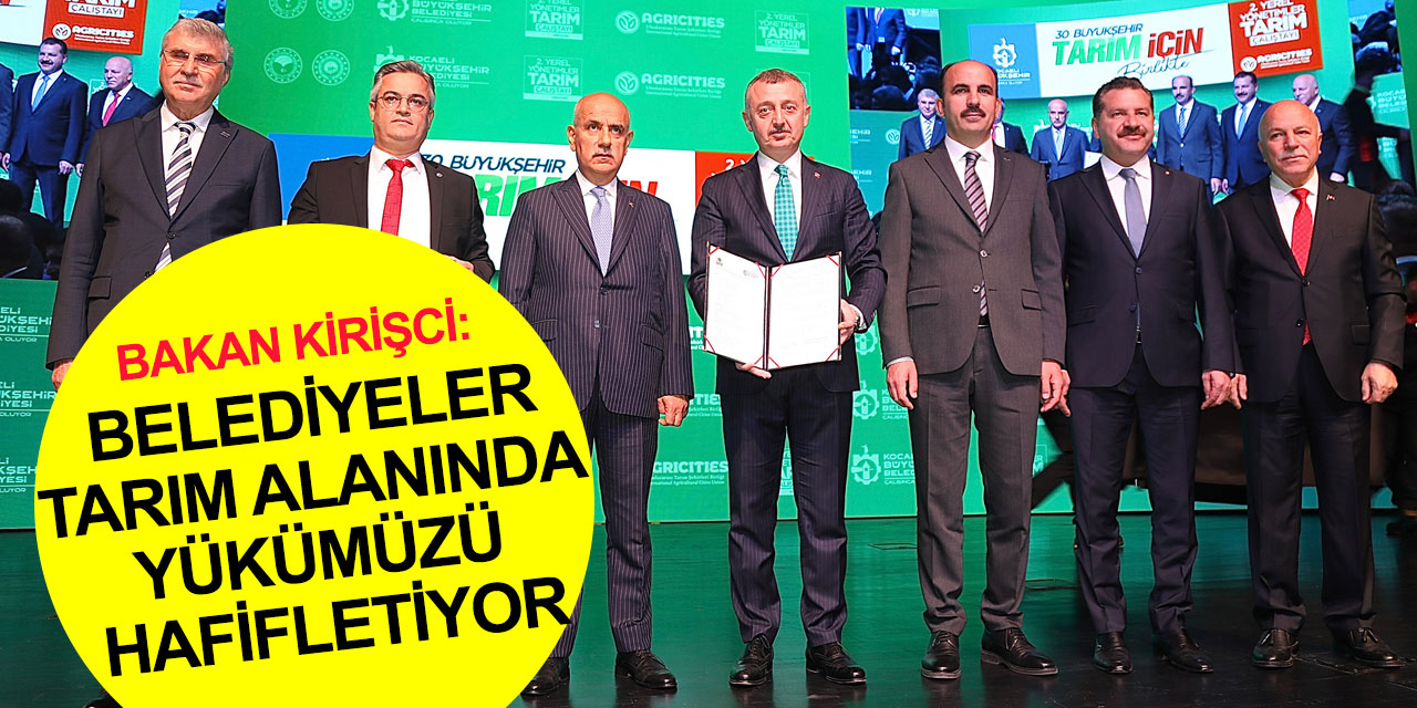 Konya merkezli Uluslararası Tarım Şehirleri Birliği 'Yerel Yönetimler ve Tarım Çalıştayı' Kocaeli'de başladı