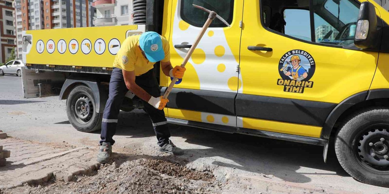 4 koldan ‘onarım’, daha güzel Talas