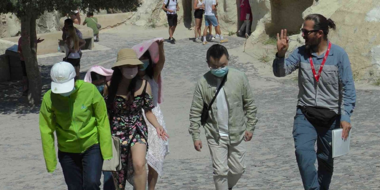 Kapadokya’ya ziyaretçi akını devam ediyor