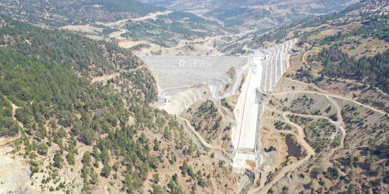 Sorgun Barajı su tutmaya başladı