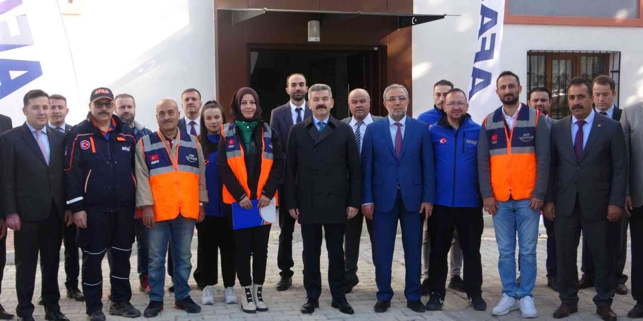 Uşak’ta deprem tatbikatı gerçekleşti